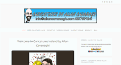 Desktop Screenshot of caricatures-ireland.com